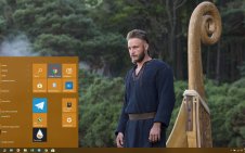 Ragnar Lothbrok (Vikings) win10 theme
