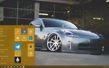 Nissan 350Z win10 theme