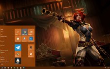 Ruined King win10 theme