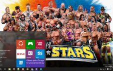 WWE win10 theme