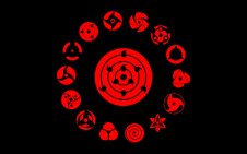 Naruto symbols win10 theme