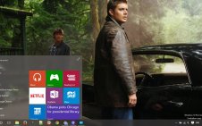 Supernatural win10 theme