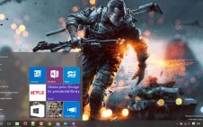 Battlefield 4 win10 theme