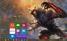 Smite win10 theme