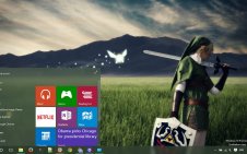 Legend of Zelda win10 theme