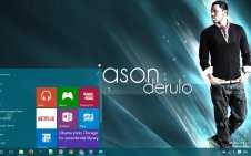 Jason Derulo win10 theme