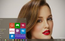 Leighton Meester win10 theme