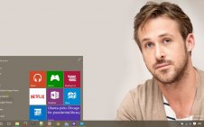 Ryan Gosling win10 theme