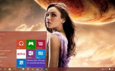 Mila Kunis win10 theme