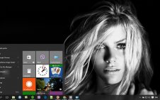 Brooklyn Decker win10 theme