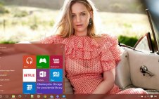 Jennifer Lawrence win10 theme