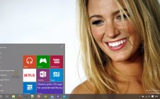 Blake Lively win10 theme