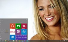 Blake Lively win10 theme