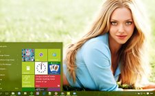 Amanda Seyfried win10 theme