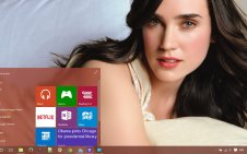 Jennifer Connelly win10 theme