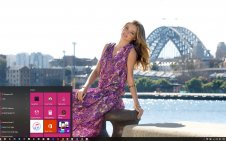 Miranda Kerr win10 theme