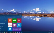 Alaska win10 theme