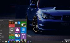 Subaru Impreza win10 theme