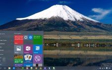 Japan Mountains win10 theme