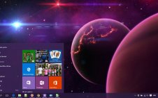 Space win10 theme