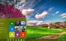 Spring win10 theme