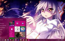 Touhou win10 theme