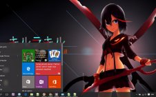 Kill La Kill win10 theme