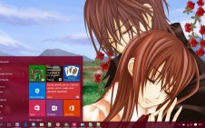 Vampire Knight win10 theme