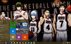 Kuroko's Basketball win10 theme