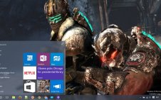 Dead Space 3 win10 theme