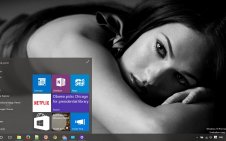 Megan Fox win10 theme