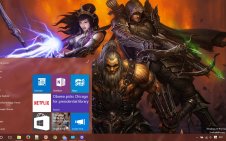 Diablo 3 win10 theme