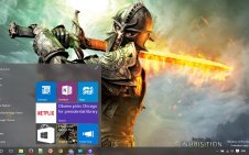 Dragon Age Inquisition win10 theme