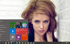 Anna Kendrick win10 theme