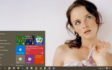 Alexis Bledel win10 theme