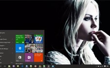 Anna Paquin win10 theme