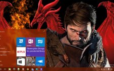 Dragon Age II win10 theme