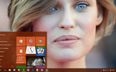 Bianca Balti win10 theme