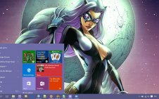 Black Cat win10 theme