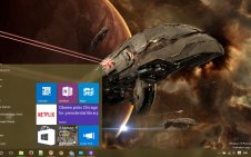 EVE Online win10 theme