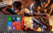 Batman And Robin win10 theme