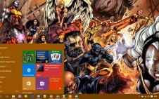 X Men win10 theme