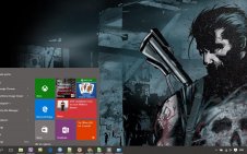 Punisher win10 theme