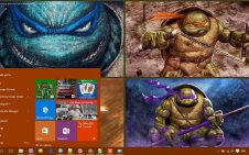 TMNT win10 theme