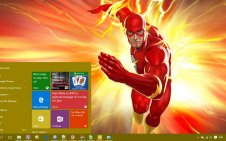 Flash win10 theme