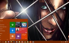 X-23 win10 theme