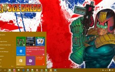 Judge Dredd win10 theme