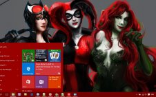 Gotham City Sirens win10 theme