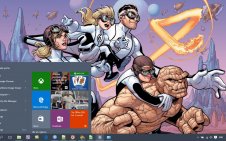 Fantastic Four win10 theme
