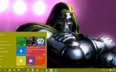Doctor Doom win10 theme